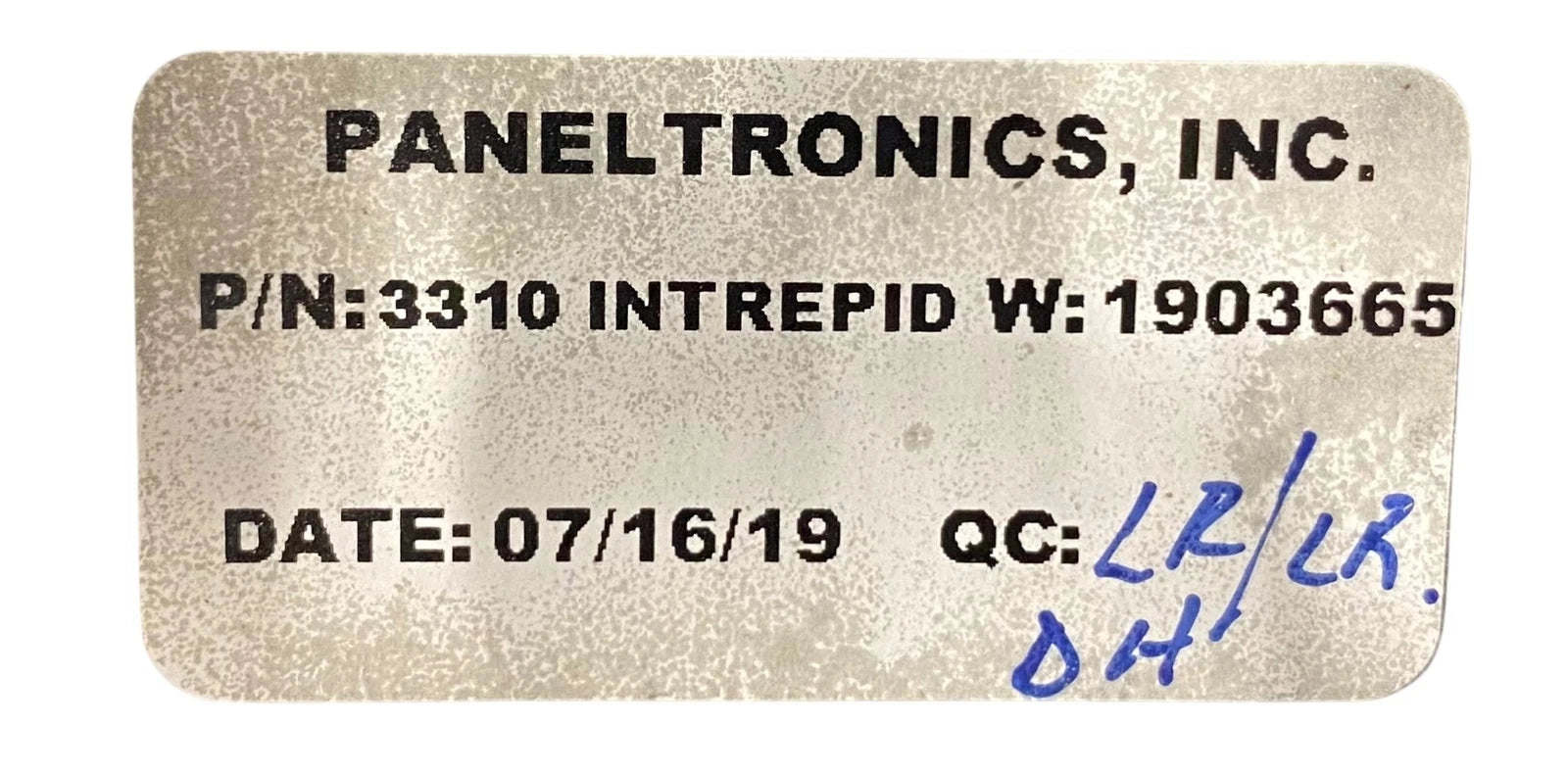 Paneltronics 240 Volt AC Switch Panel with Digital Volt & Ammeter for
