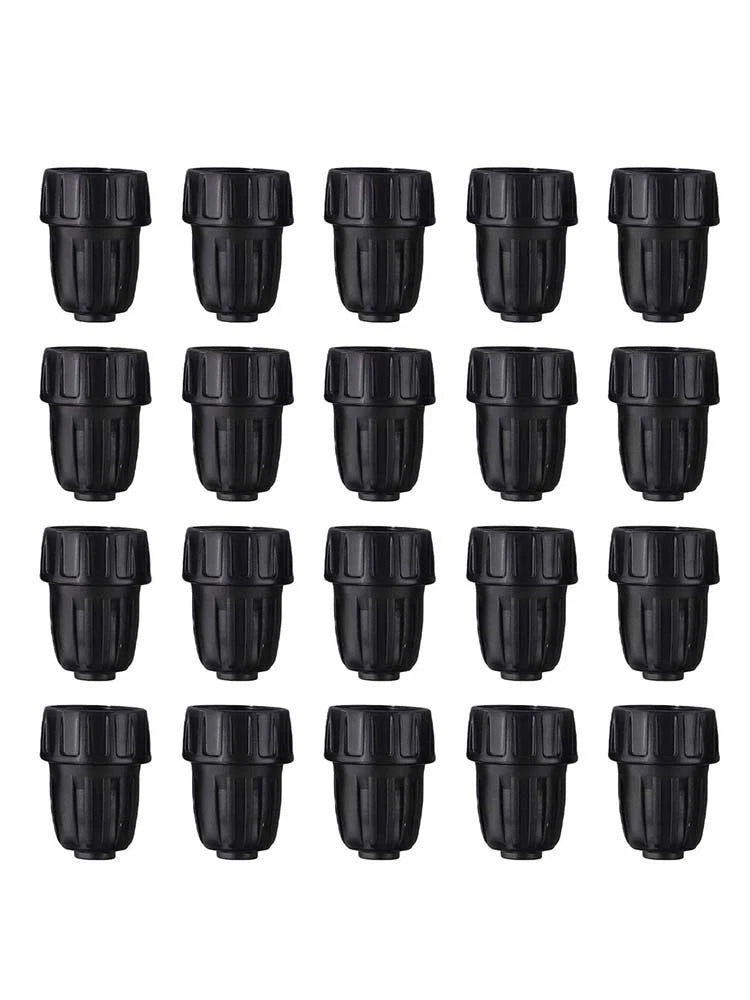Pack of 20 Garden Hose Connectors for Irrigation System (N/A)