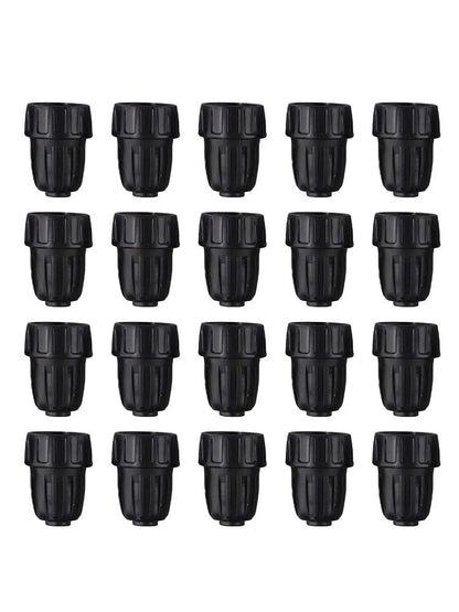 Pack of 20 Garden Hose Connectors for Irrigation System (N/A)