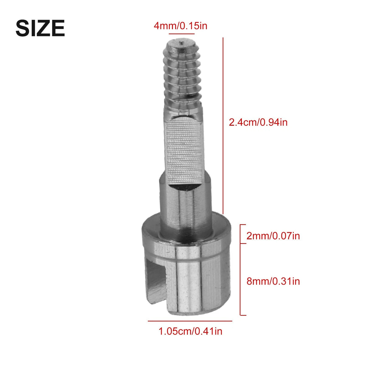Stainless Steel Spindle Valve Stem for Scuba Diving Tank