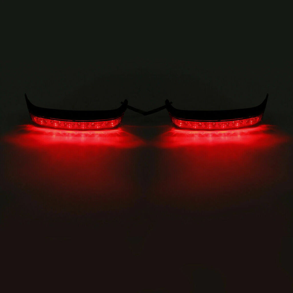 Saddlebag LED Insert Support & Brake Turn Light for Harley Road Glide (2014–2023)