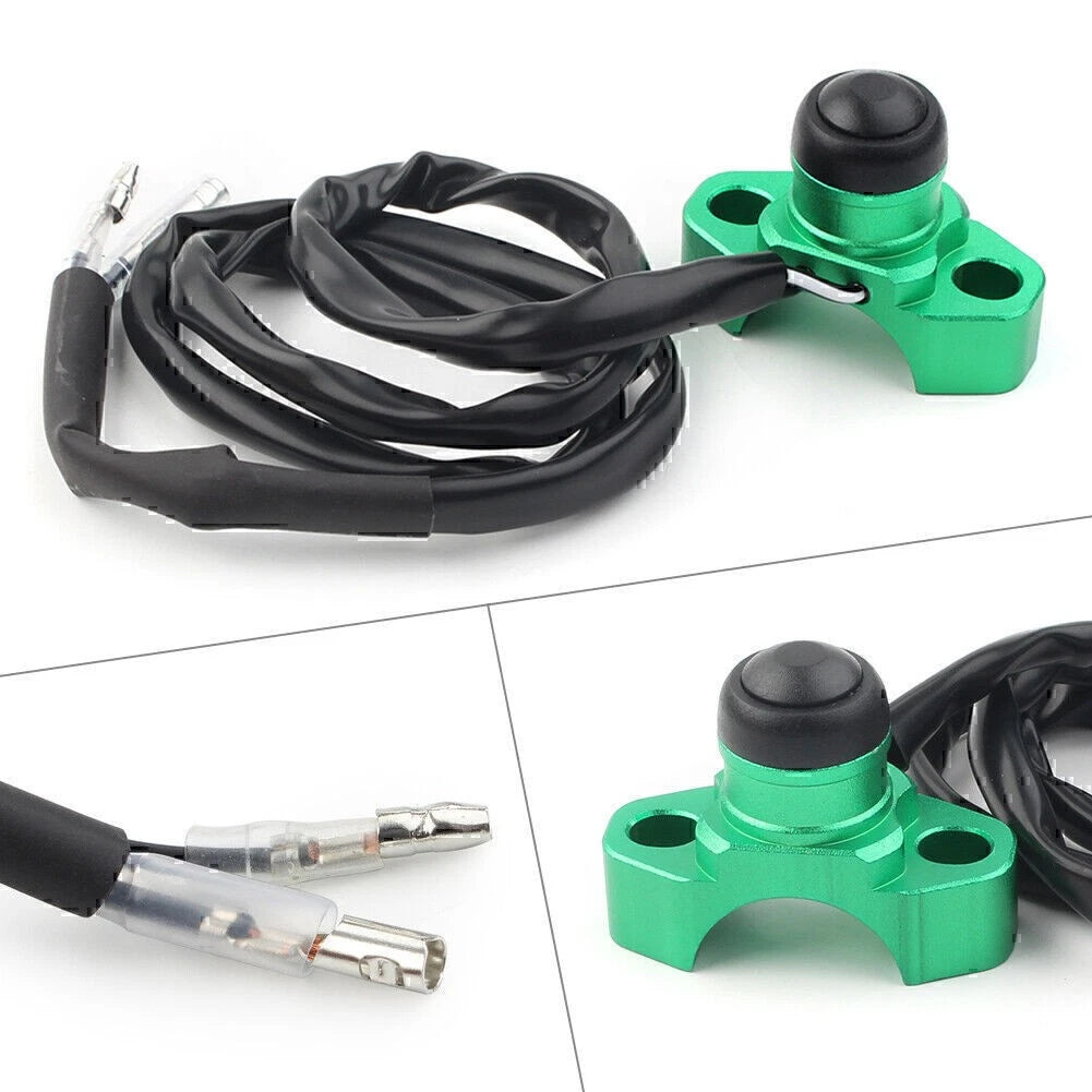 Universal Engine Stop Start Switch Button for Most Dirt Bike Quad ATV Green cl