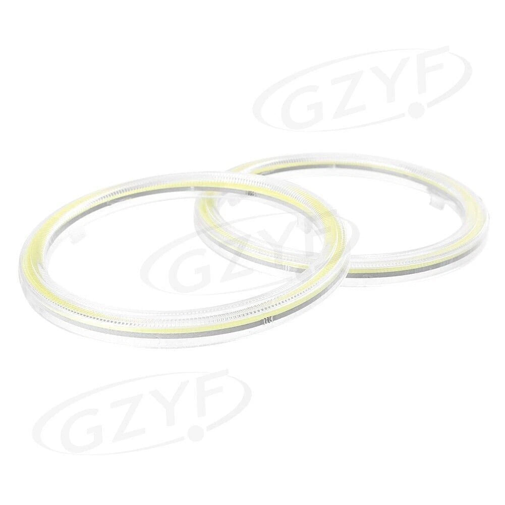 2X 100mm COB LED Ring Angel Eyes for Universal Fit (2010–2023)