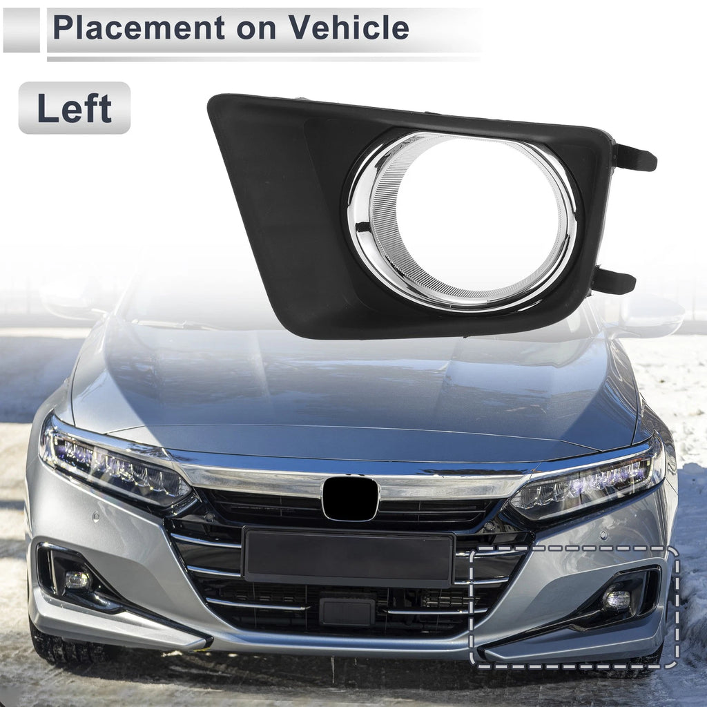 Front Left Fog Light Grill Replacement for Toyota Tacoma (2012–2015)