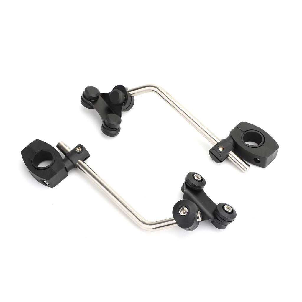 Universal Windscreen Bracket 7/8" 22mm Handlebar Mount Clamp