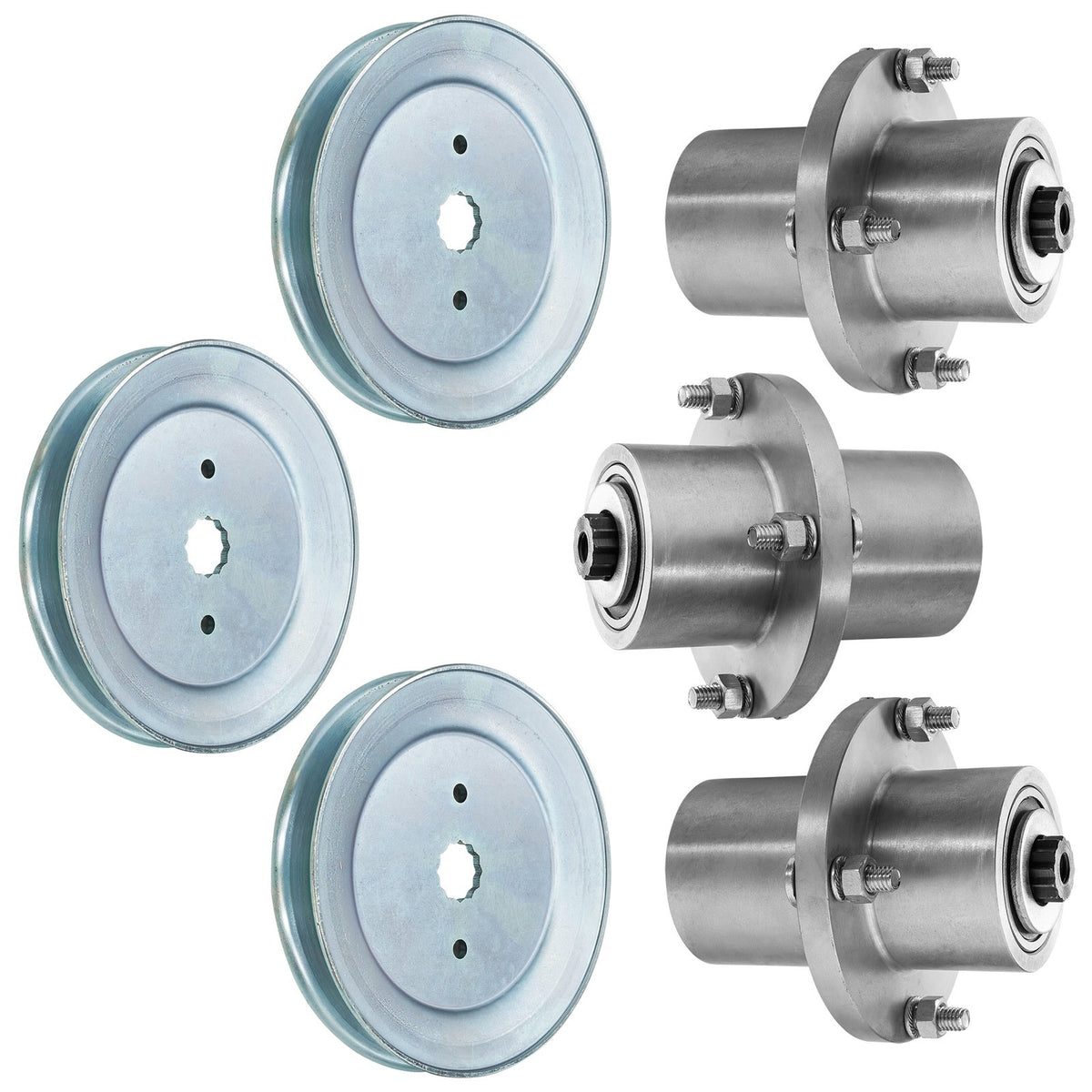Deck Spindle with Pulley for Hustler Fastrak 60 Inch (2004–2024)