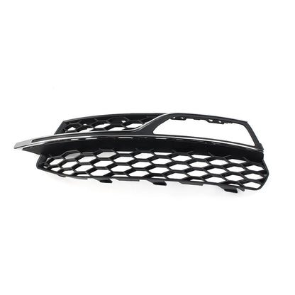 Left Honeycomb Front Bumper Fog Light Grille Cover for Audi A3 S3 (2013–2017)