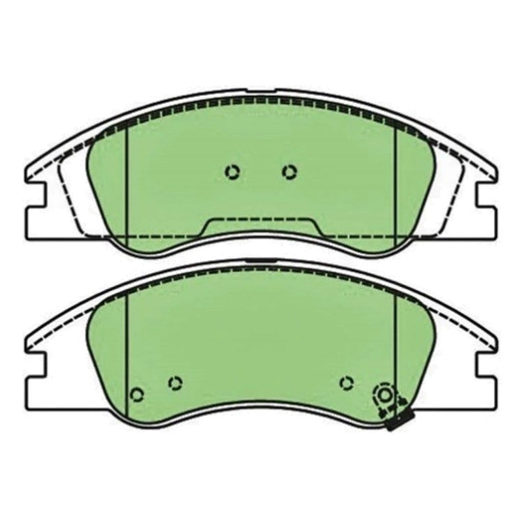 Front Disc Brake Pads Set for Kia Cerato LD (2004–2009)