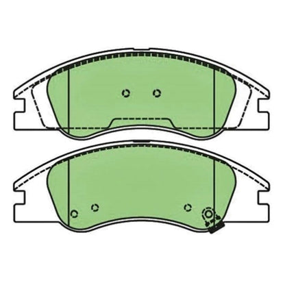 Front Disc Brake Pads Set for Kia Cerato LD (2004–2009)