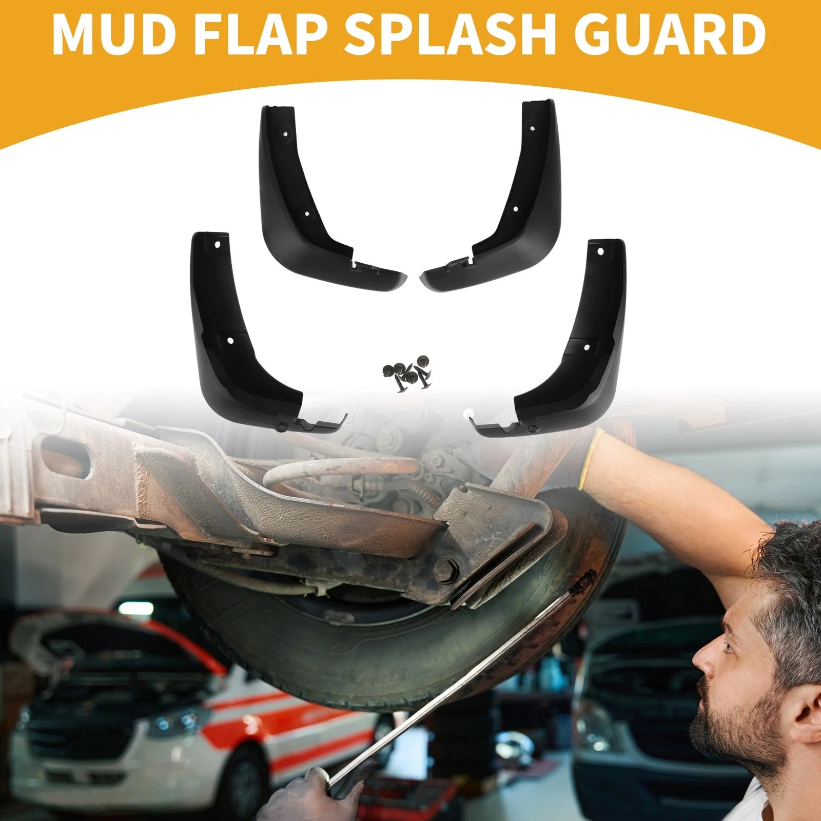 Mud Flap Splash Guard Set for Mazda 6 GJ GL (2013–2019)