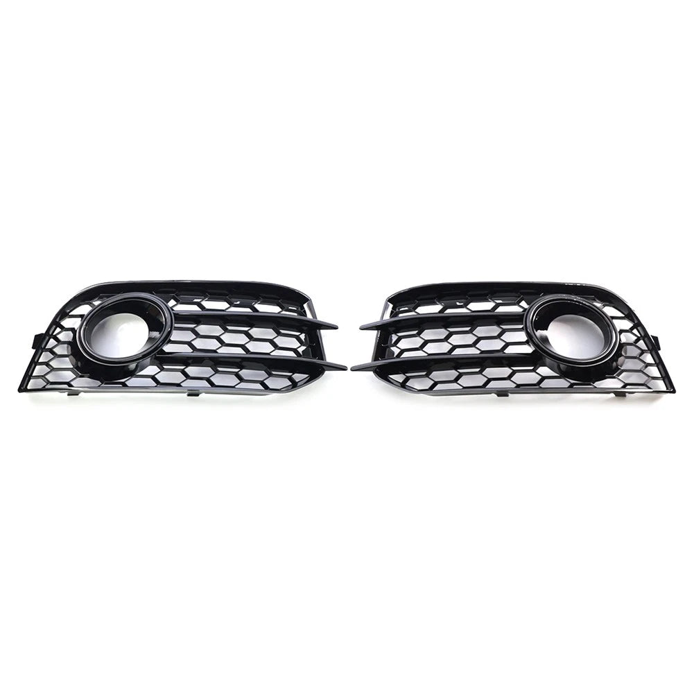 Fog Lamp Grill Cover for Audi A1 8X (2010–2014) Pair Gloss Black