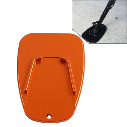 Universal Aluminum Alloy Motorcycle Side Stand Kickstand Pad Plate