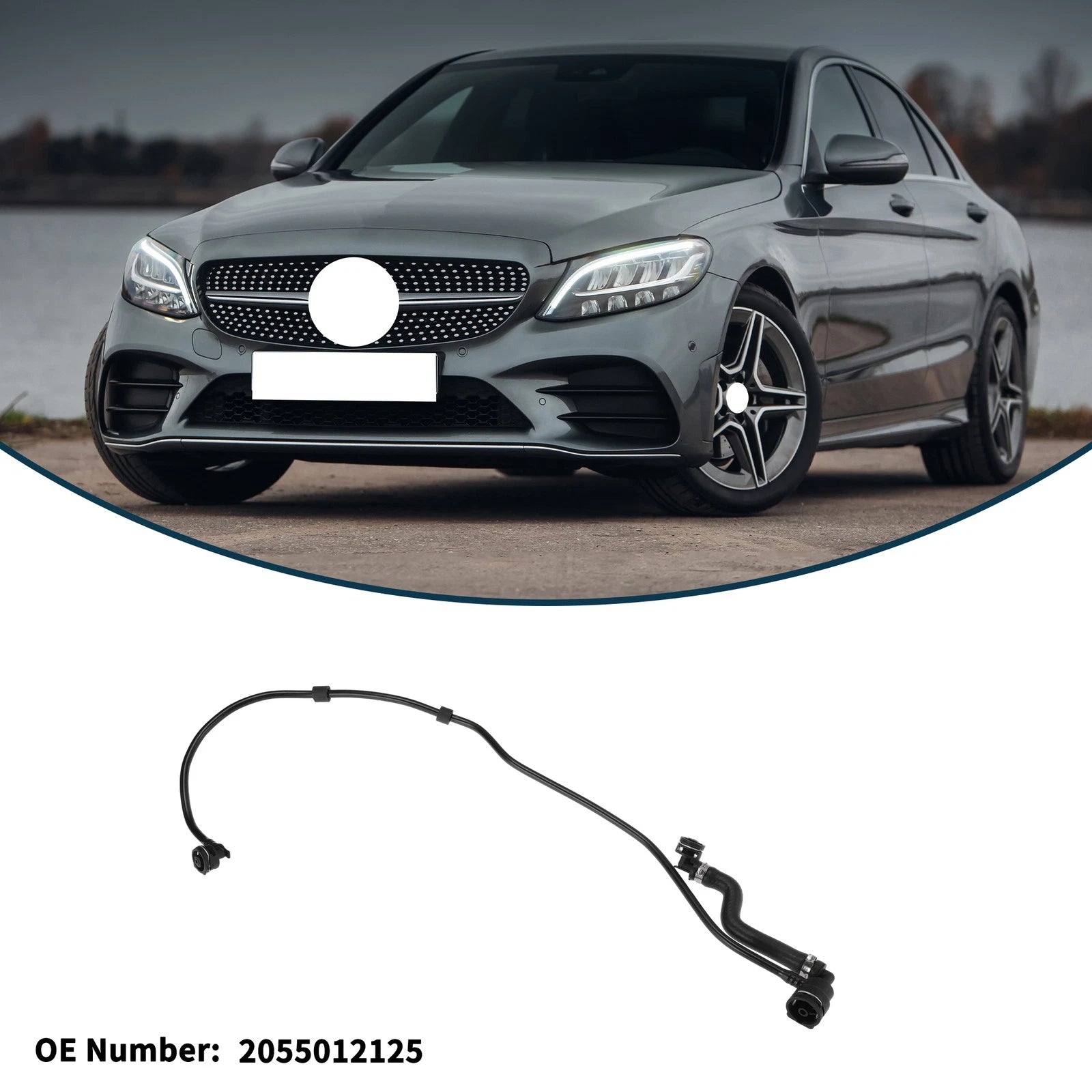 Radiator Hose Replacement for Mercedes-Benz C-Klasse W205 (2013–2023)