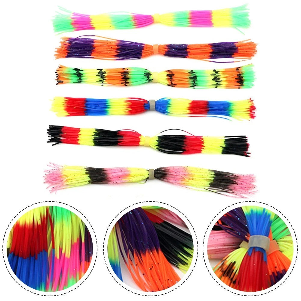 Fishing Lures Skirts Silicone Tackle 2.4g/pcs
