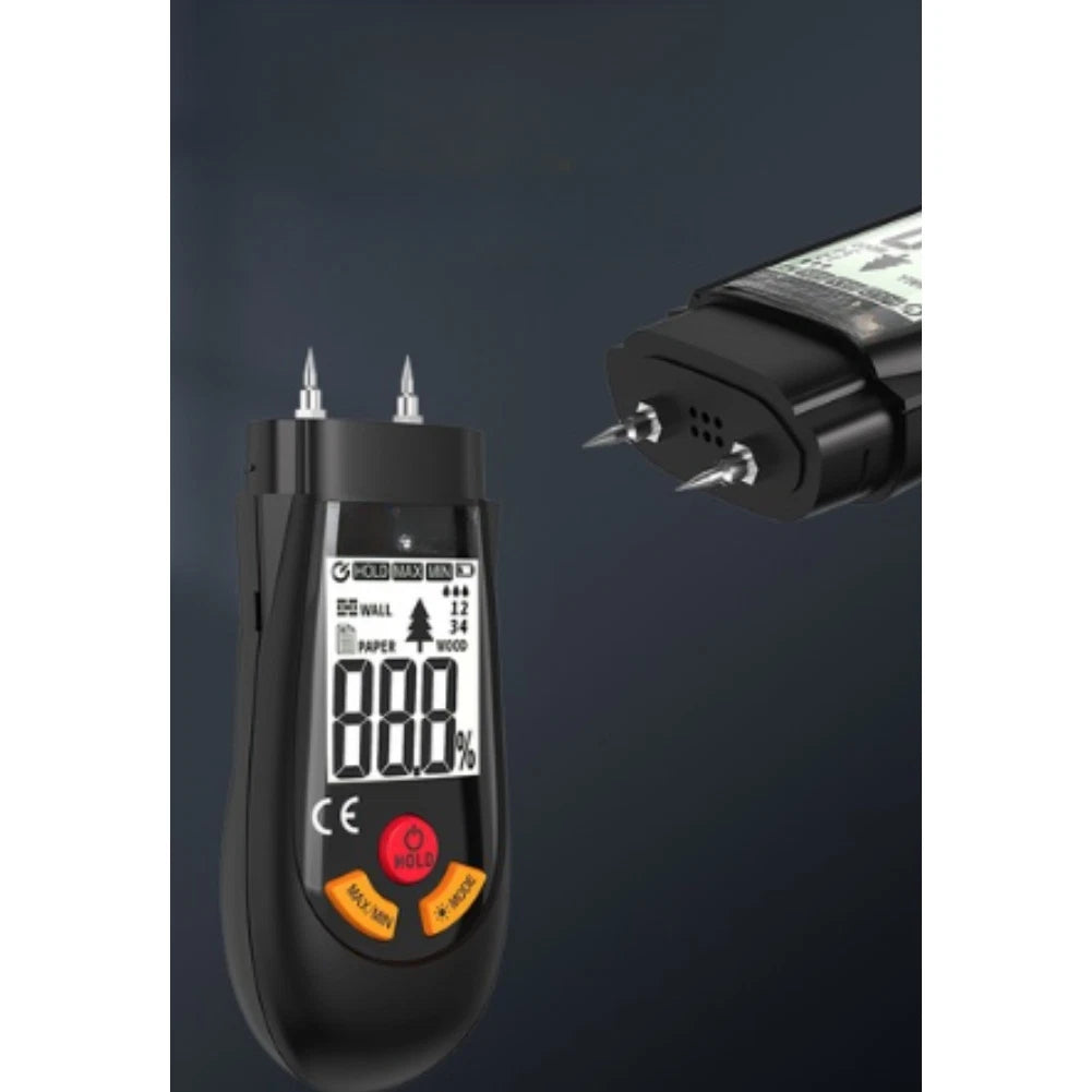 LCD Moisture Meter for Wood Surface Covering & Wall Moisture Detection
