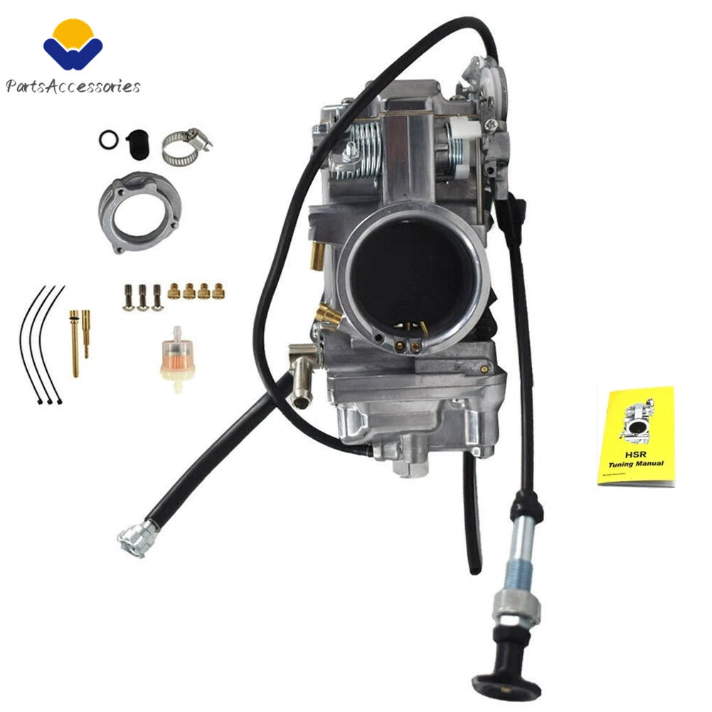 HSR48 Race Carburetor for HSR48 (42-6265) Polished Finish