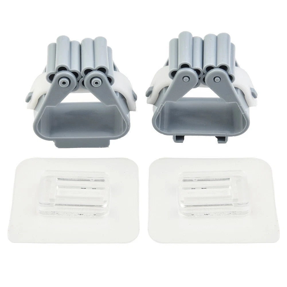 2 Pcs Mount Clamp for Upgraded Aerials (ABS Grey)