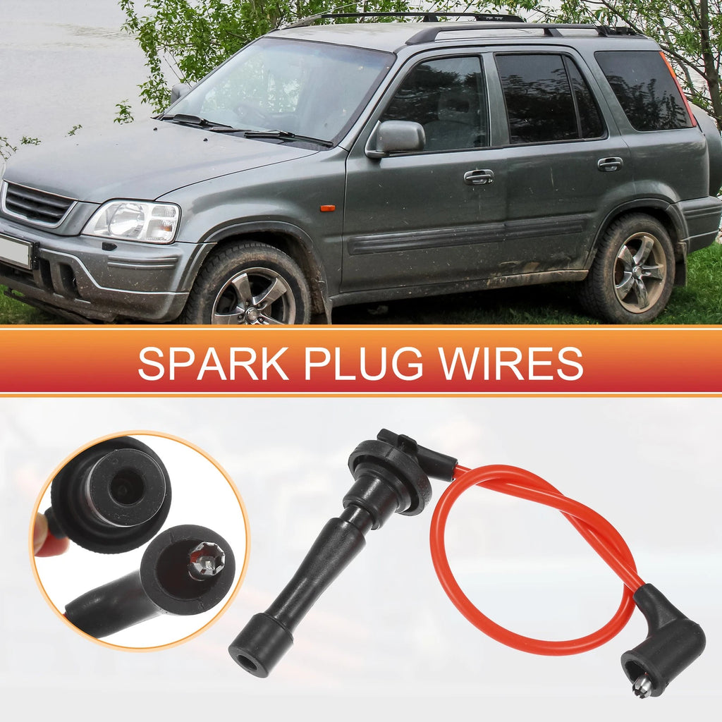 4PCS Spark Plug Wire Ignition Coil Cable for Acura Integra (1996–2001)