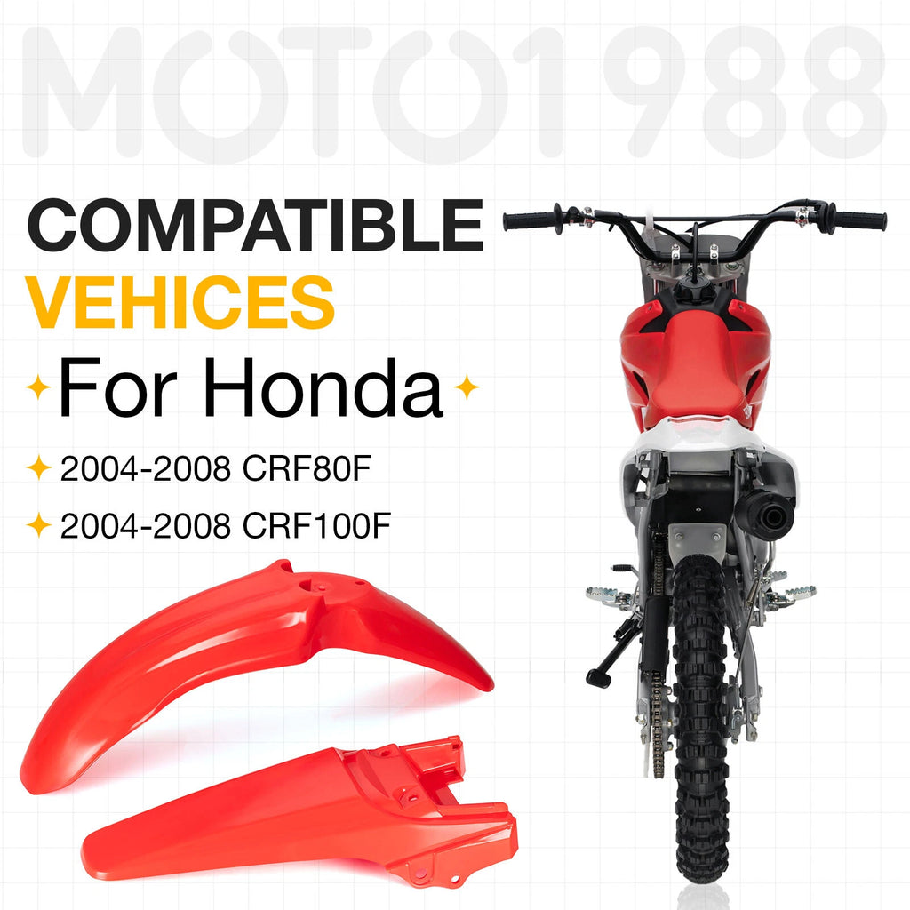 Fenders Kit for Honda CRF80 CRF100 (2004–2008)