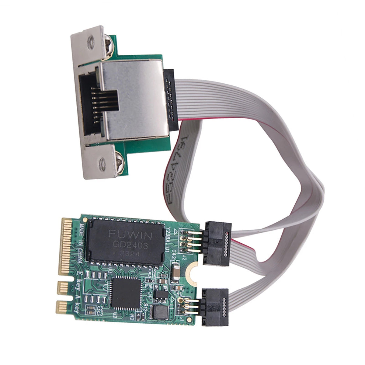 M.2 Key A+E 2.5G Ethernet Network Card RTL8125B for PC (Universal)