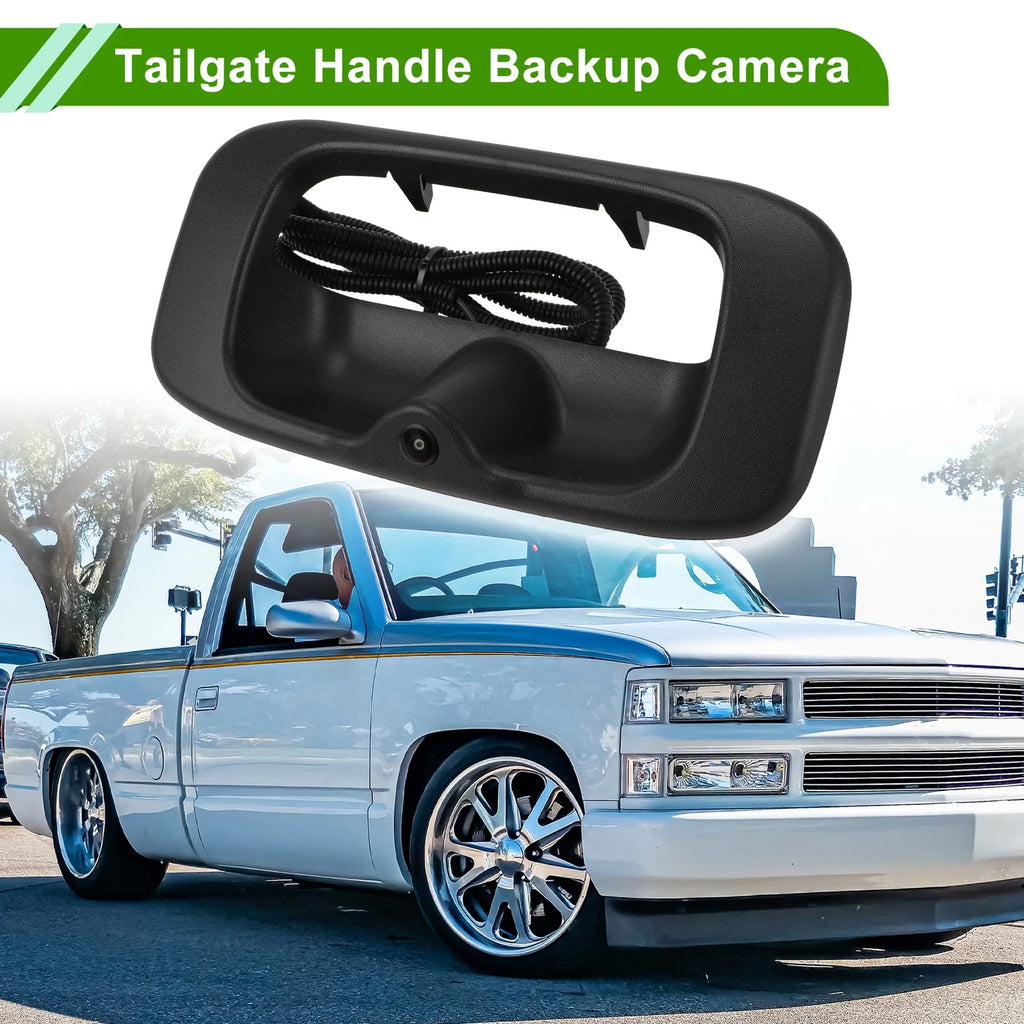 Tailgate Handle Rear View Backup Camera Replacement for Chevrolet Silverado (2014–2019)