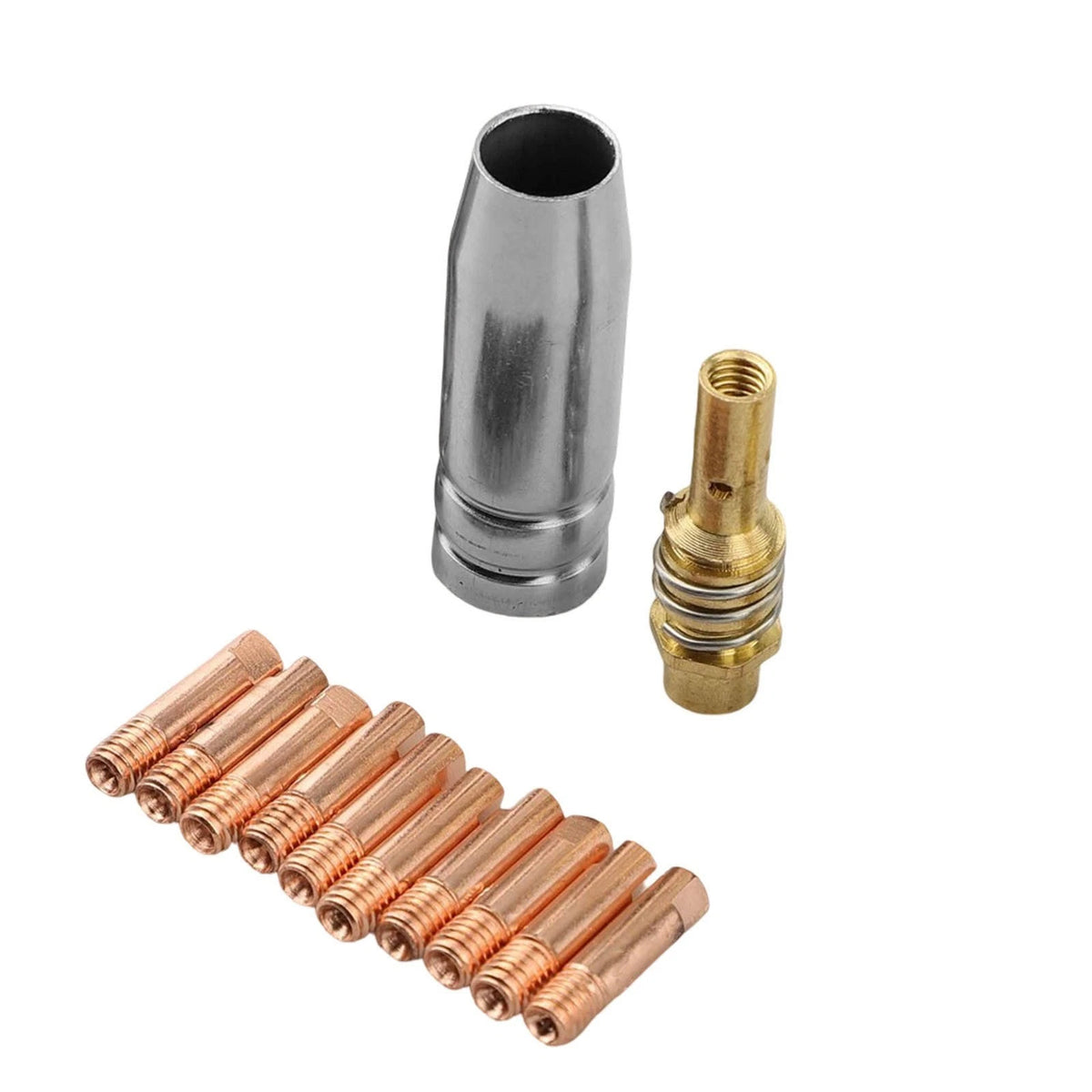 12PCS MIG Welding Kit Accessories with Gas Nozzle and Diffuser