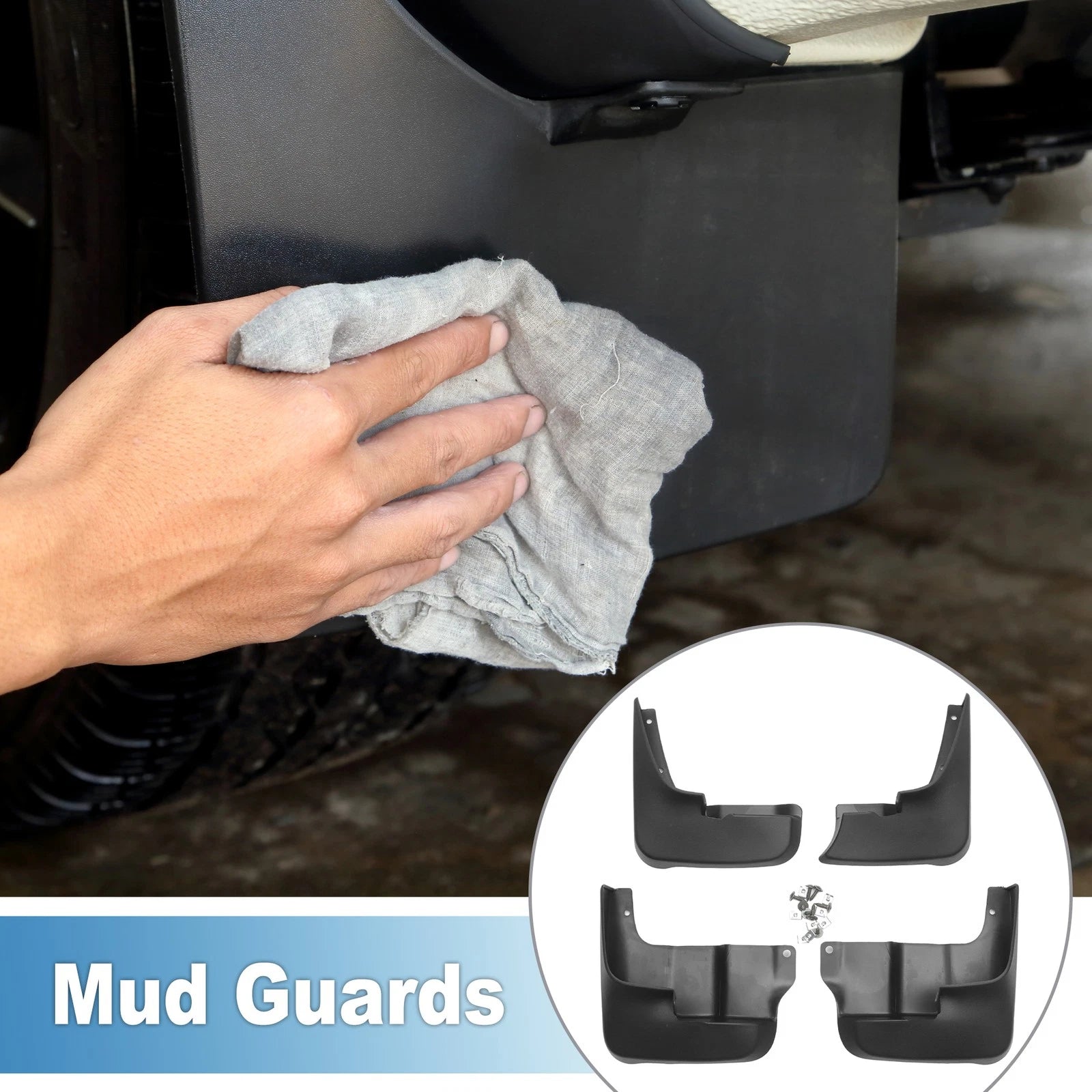 Mud Flap Splash Guard Mud Guard for Toyota Sienna (2004–2010)