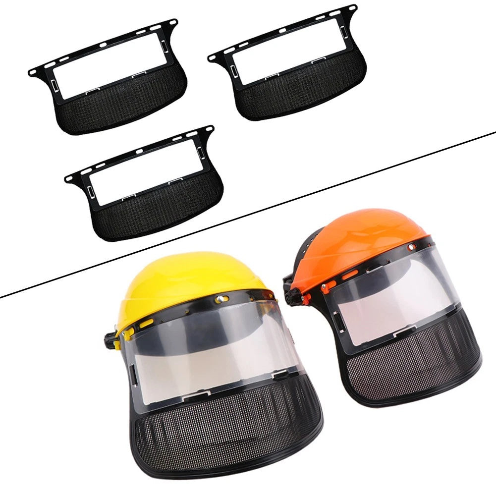 3pcs Protective Mesh Insert for Lawn Mower & Trimmer Helmets