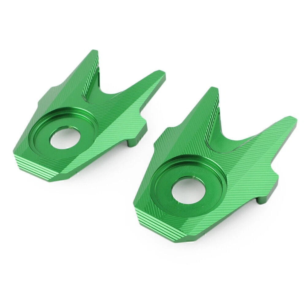 2X Rear CNC Flat Fork Decor Cover for Kawasaki Ninja 300/250/Z250 (2013–2016)