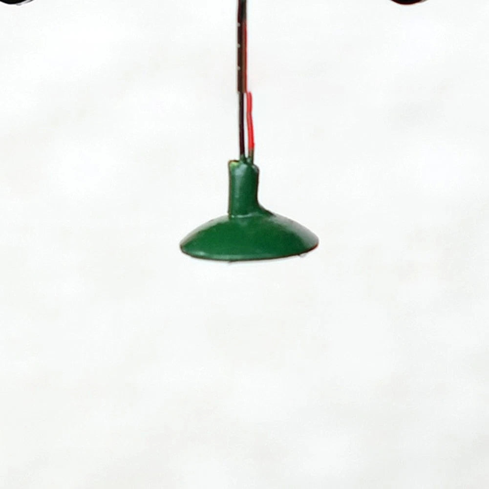 10pc LED Street Light Model Wall Lamp Posts for OO / HO Scale