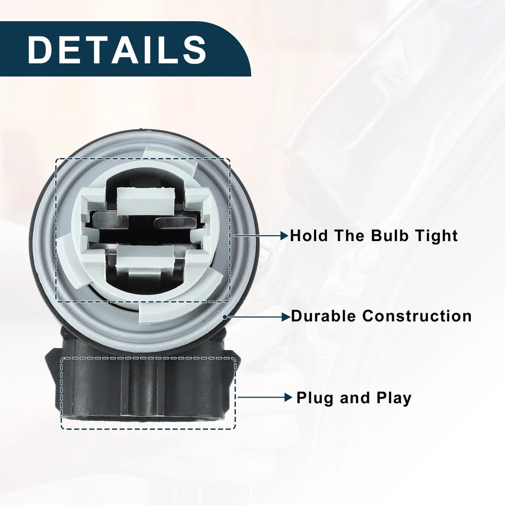 Front Parking Turn Signal Socket 3157 for Ford (No.F17B13411AB)