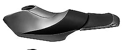 Seat Cover for Yamaha FZS SHO SVHO (2009–2016) Blacktip Dark Gray Black
