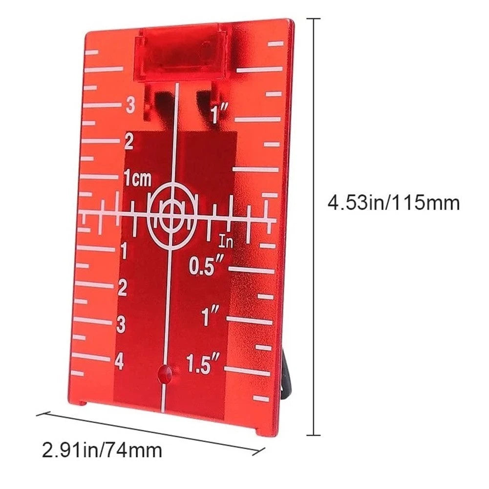 Target Plate Card for Green Red (Inchcm)