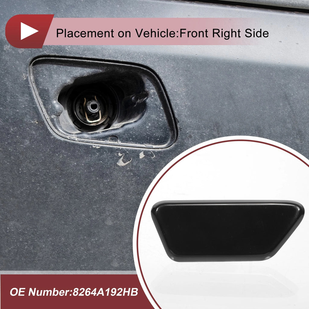 Washer Nozzle Cover Cap Front Right for Mitsubishi Outlander XL (2013–2015)