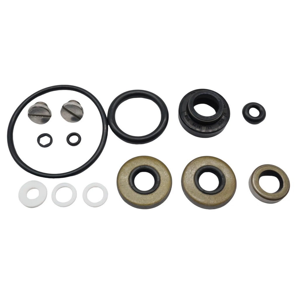 Lower Gearcase Seal Kit with Drain Screws for Johnson Evinrude 9.9 15 HP (396350)