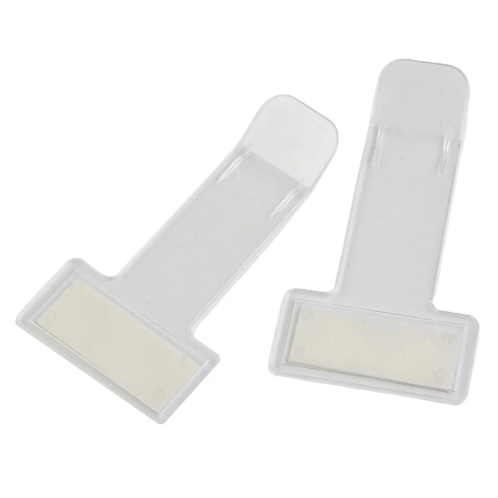2X Parking Ticket Clip for Various Vehicles (Transparent)