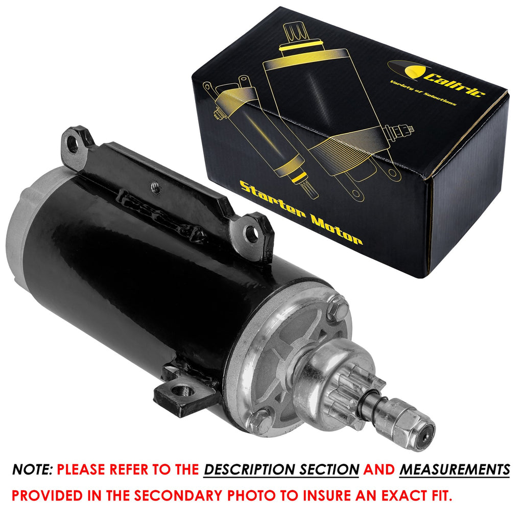 Starter Replacement for OMC Outboard (2000–2015)