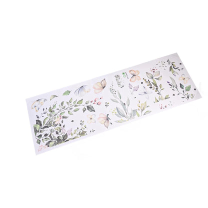 Wall Sticker Decal Flower Butterfly Decor for Office