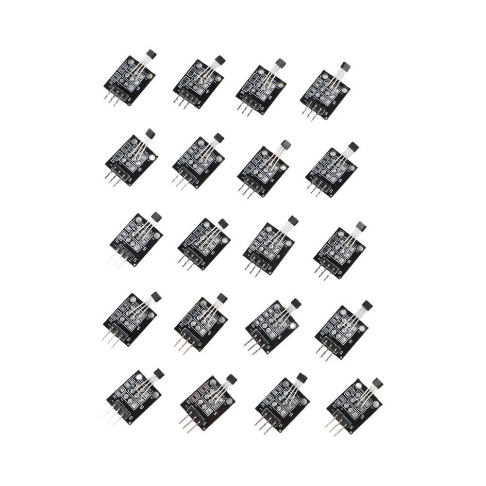 20pcs Hall Effect Modules for Arduino (Magnetic Field Sensing)