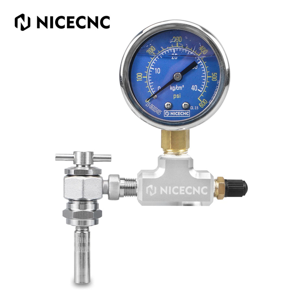 2" Pressure Gauge 600PSI for Motorcycles (Universal)