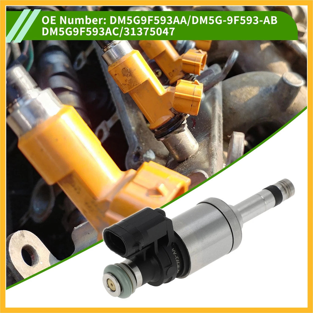 Fuel Injector Replacement for Ford Fiesta 1.0 EcoBoost (2017–2018) Black