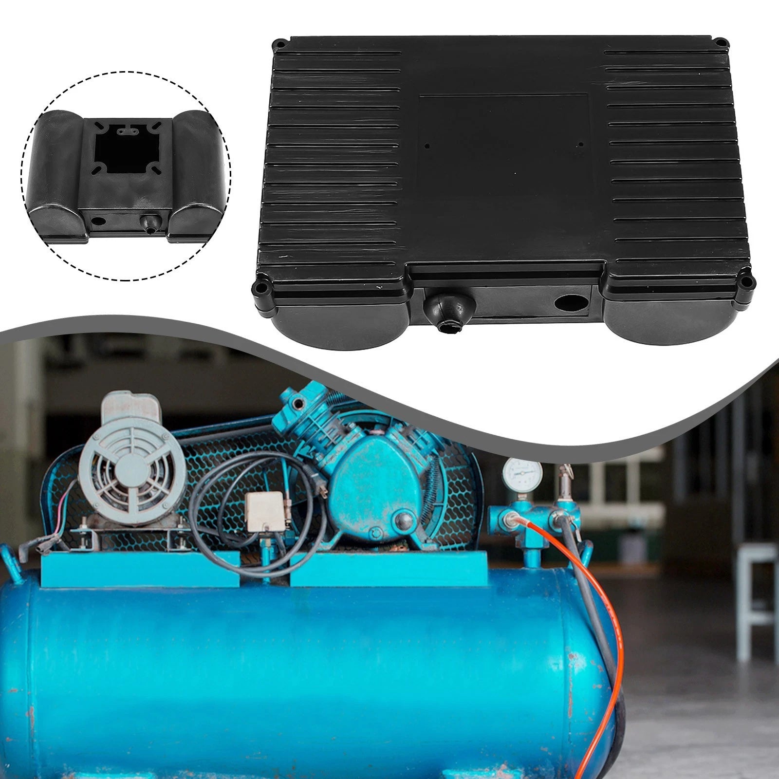 Air Compressor Capacitor Box for Motor Junction Box 220V Single Phase
