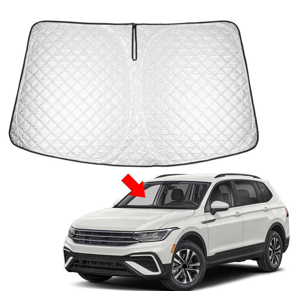 Foldable Windshield Sun Shade for Volkswagen Tiguan (2018–2023)
