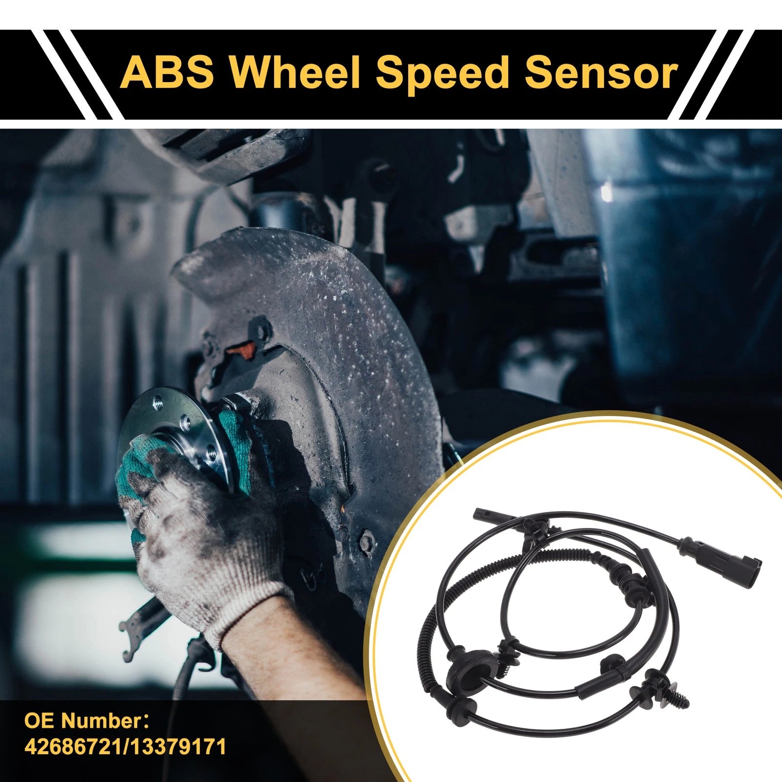 ABS Wheel Speed Sensor Replacement for Chevrolet Volt (2016–2019) Front Left