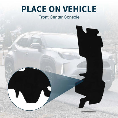 Dashboard Cover Mat for Toyota Yaris Cross (2023–2023) Black 1 Set