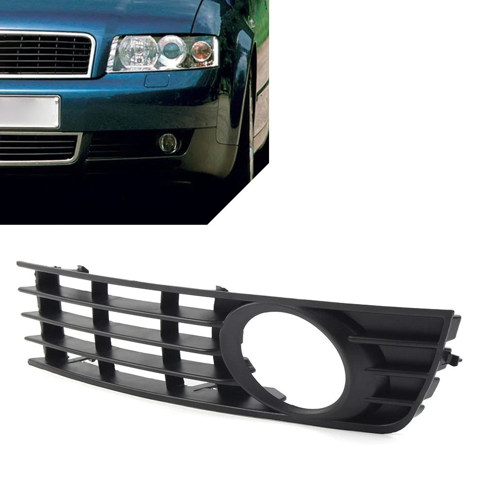 Left Front Bumper Grille Fog Light Cover for Audi A4 B6 (2001–2005)