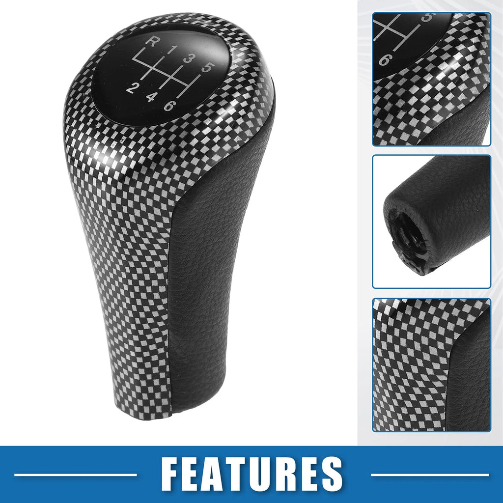 Gear Shift Knob Manual 6 Speed Replacement for BMW 1 3 5 6 Series (E81)