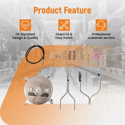 20in Stainless Steel Pressure Washer Surface Cleaner for All Models (4500PSI)
