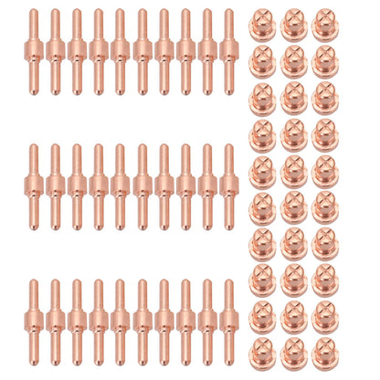 60pcs Extended Long Electrode Tips for PT31 LG40 Plasma Cutting Torch