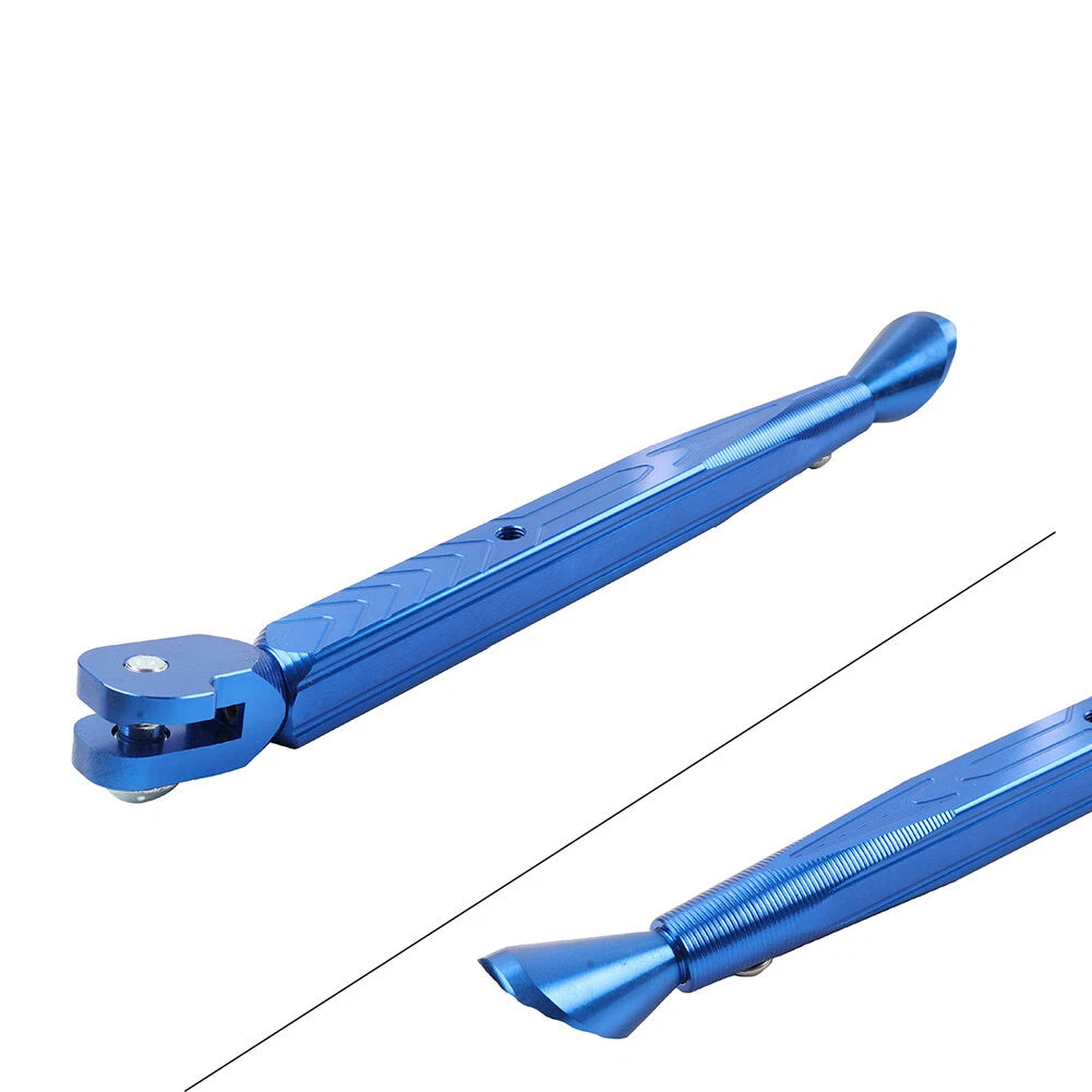 Adjustable Kickstand Foot for Universal Motorcycle (CNC Blue)